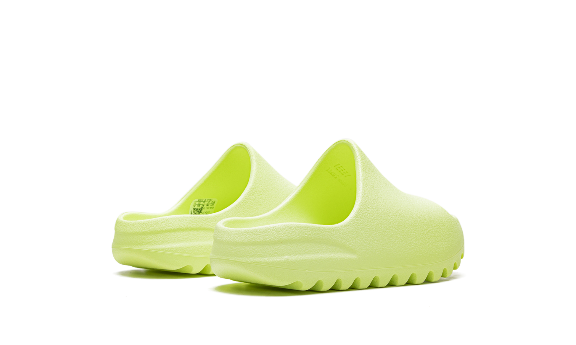 Yeezy Slide Kids "Glow green" HQ4116
