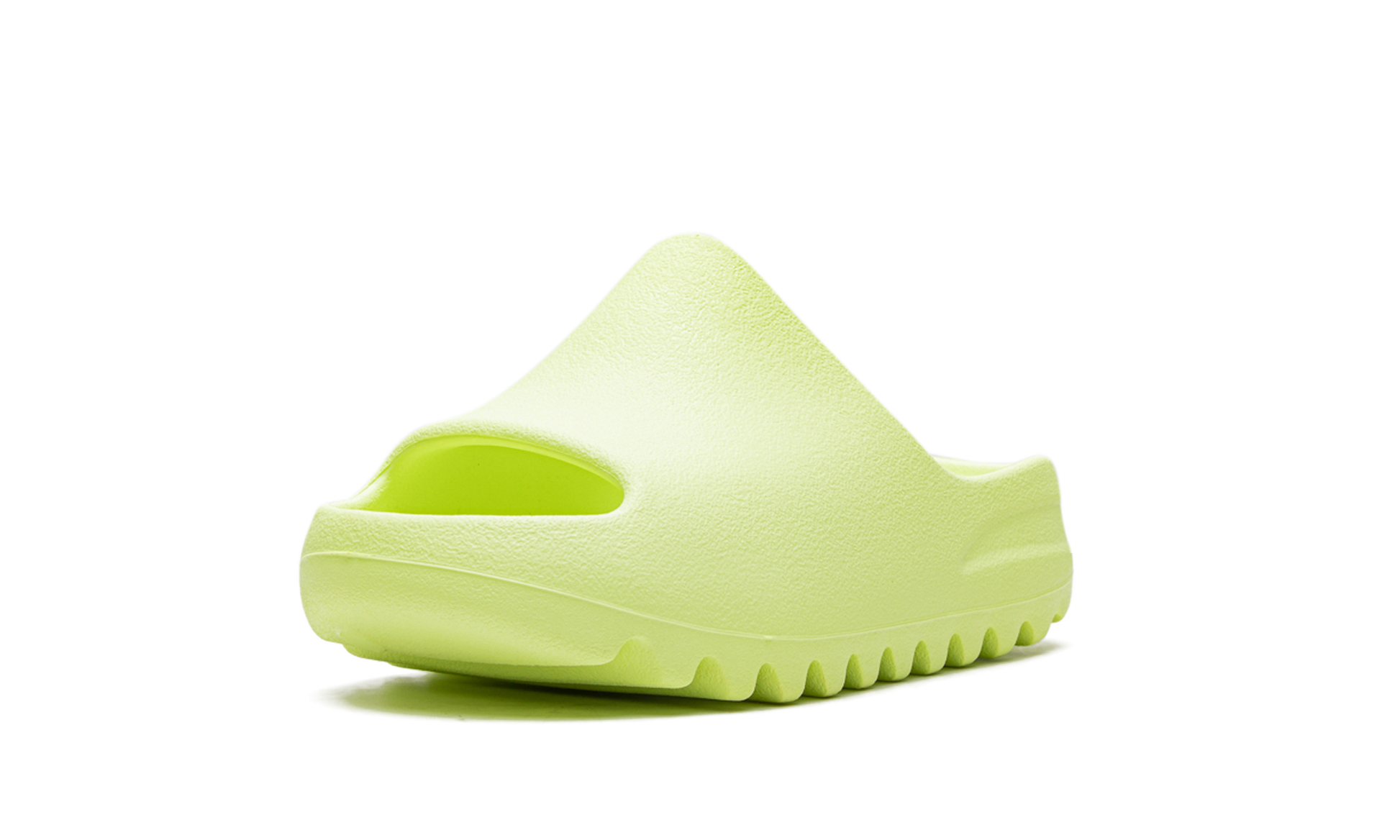 Yeezy Slide Kids "Glow green" HQ4116