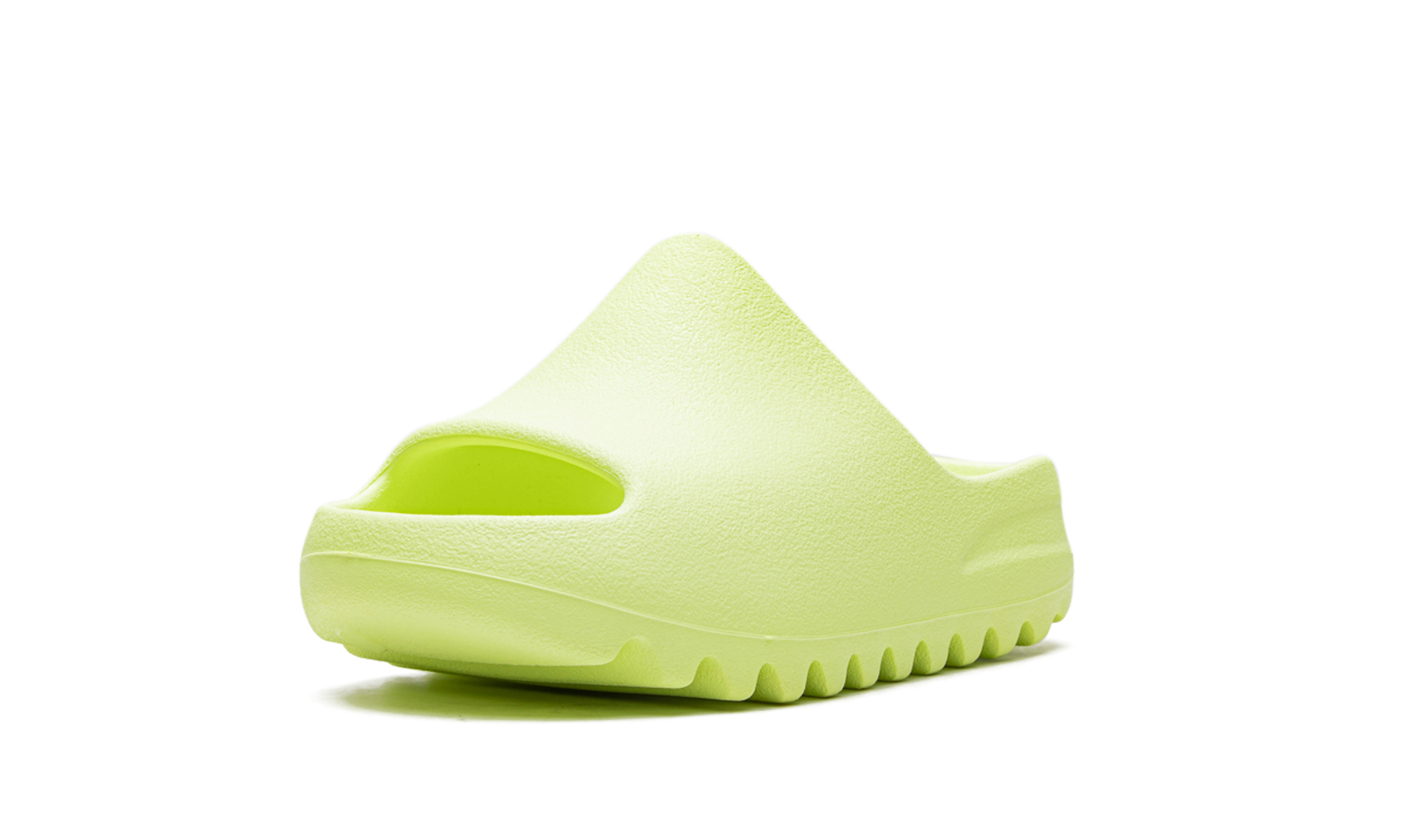 Yeezy Slide Kids "Glow green" HQ4116