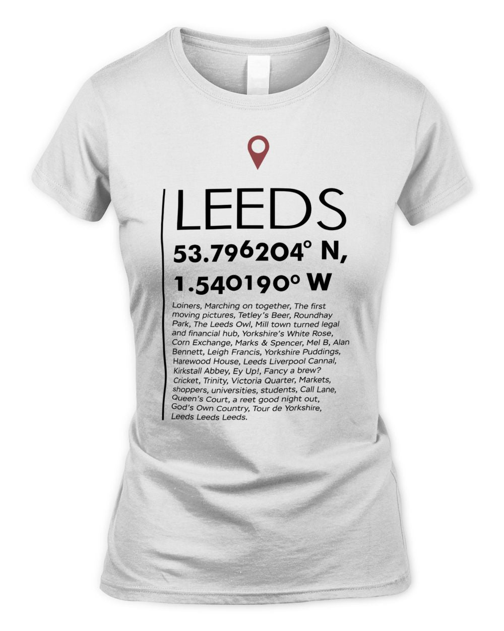 Yorkshire Tea Merchandise You Are Here Leeds Shirt