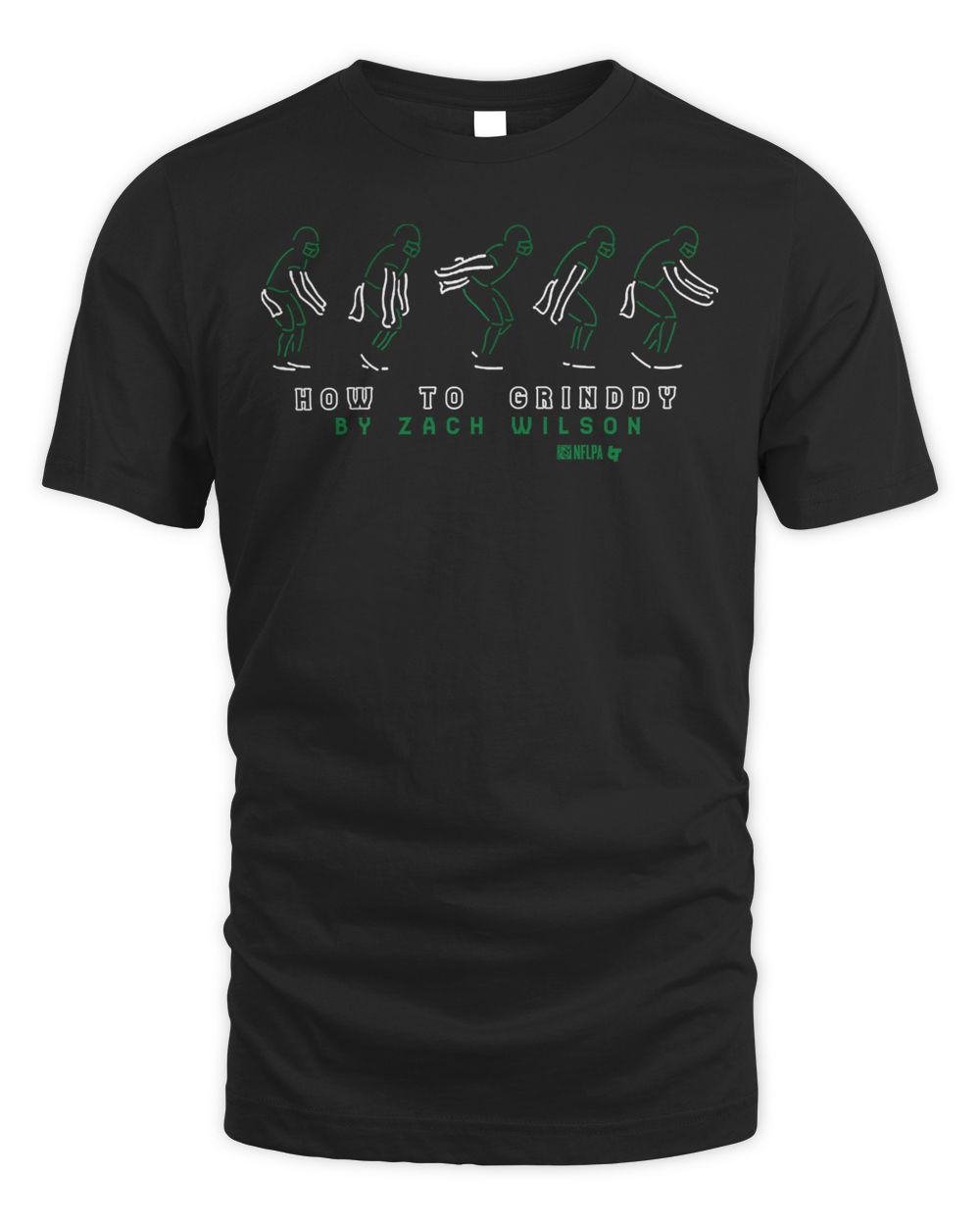 Zach Wilson Neon Griddy Shirt