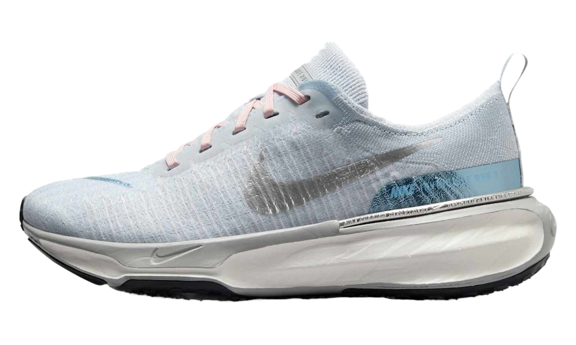 Zoomx Invincible Run 3 Women "Photon dust psychic blue sail light smoke grey" DR2660 010