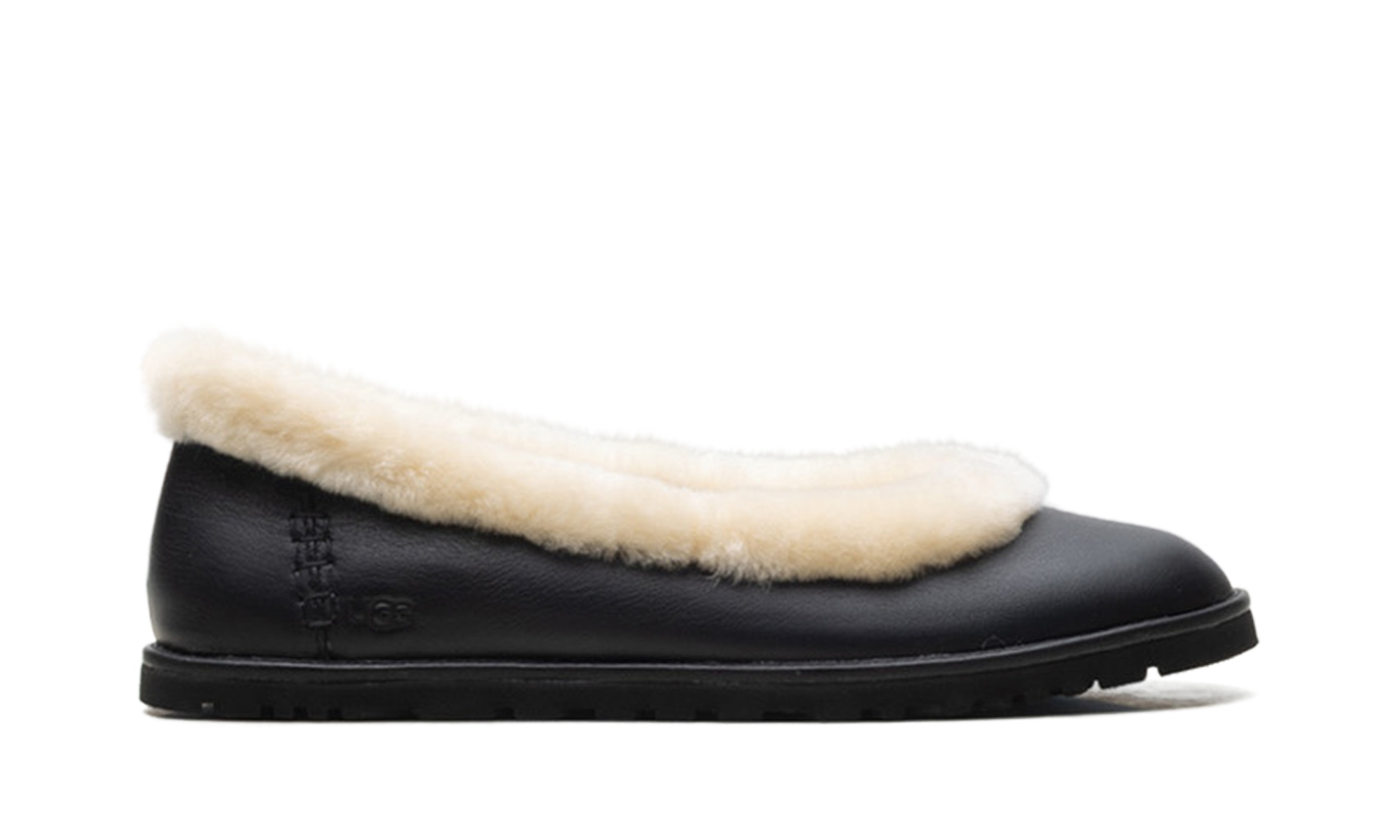 Zora Leather Ballet Flat Women "Black" 1178450 BLK