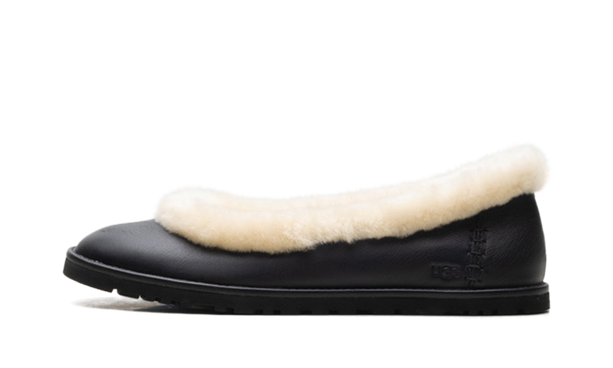 Zora Leather Ballet Flat Women "Black" 1178450 BLK