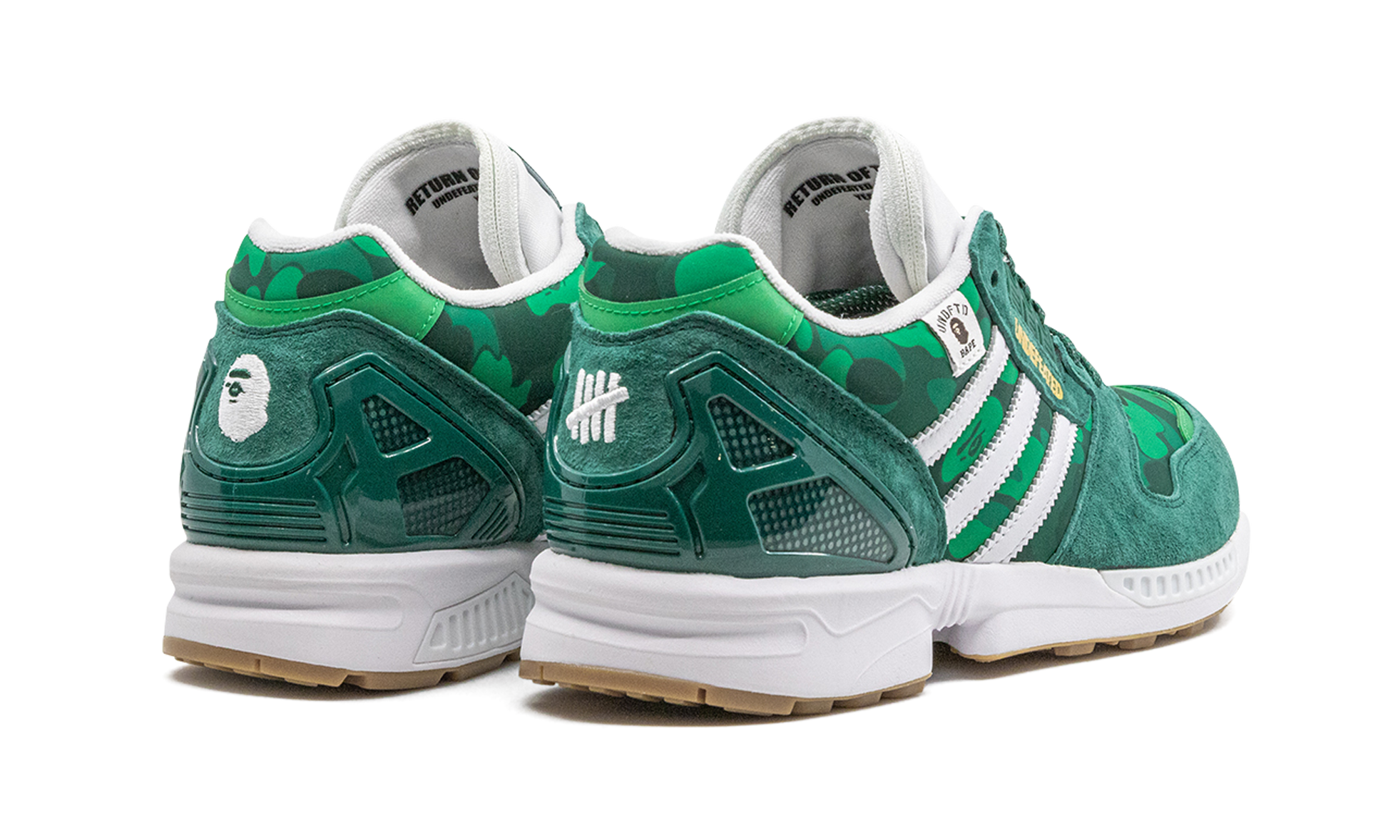 Zx 8000 "Bape x undefeated - green" FY8851