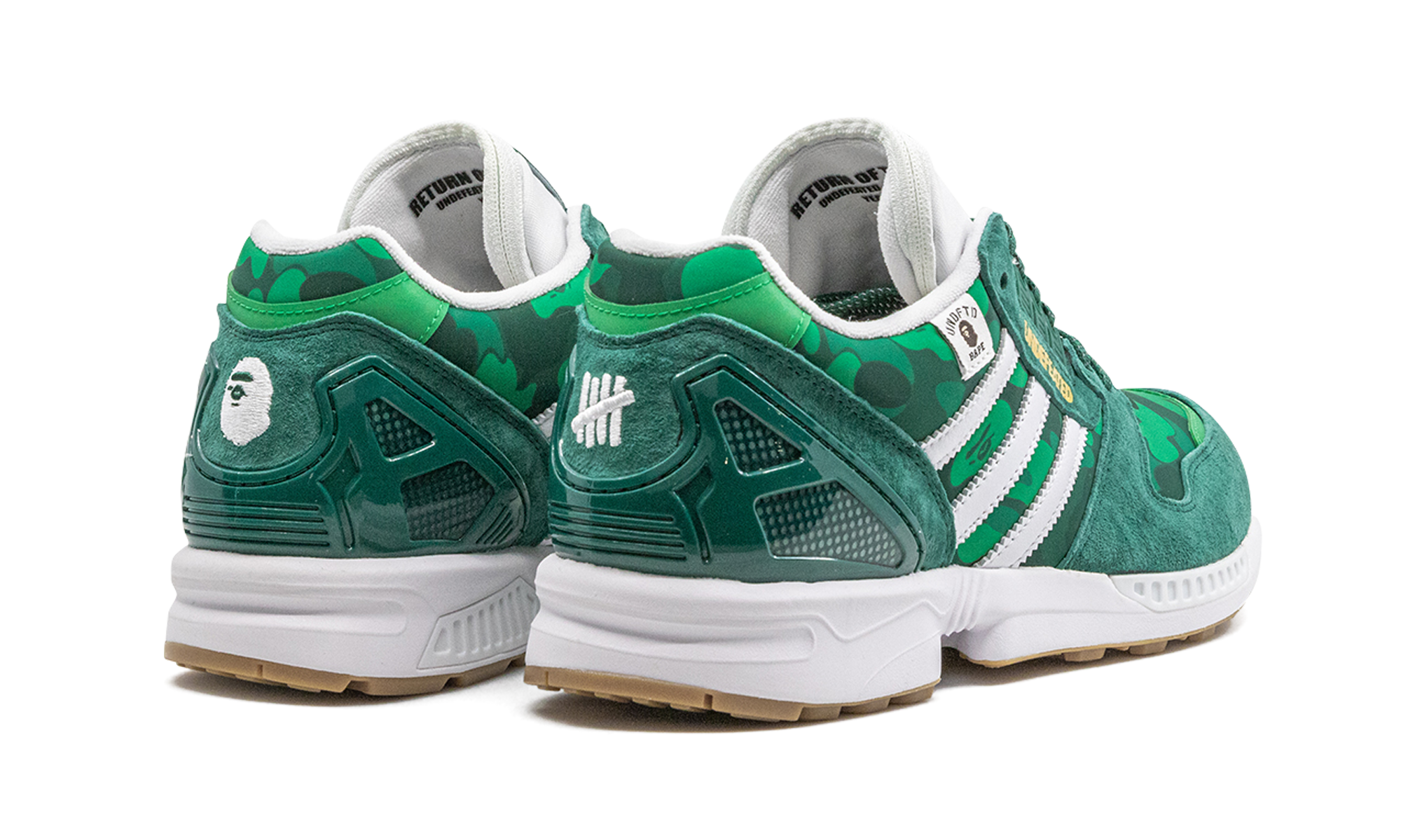 Zx 8000 "Bape x undefeated - green" FY8851