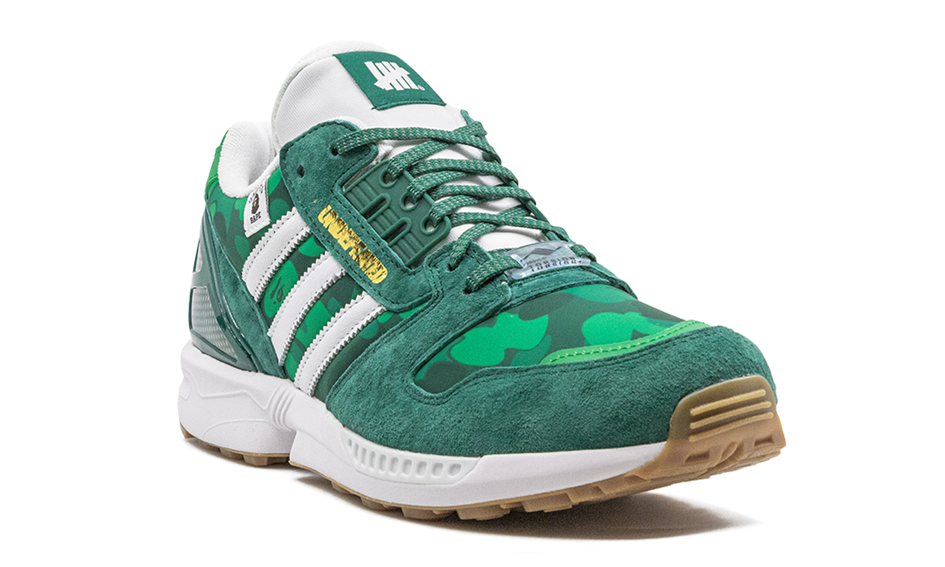 Zx 8000 "Bape x undefeated - green" FY8851