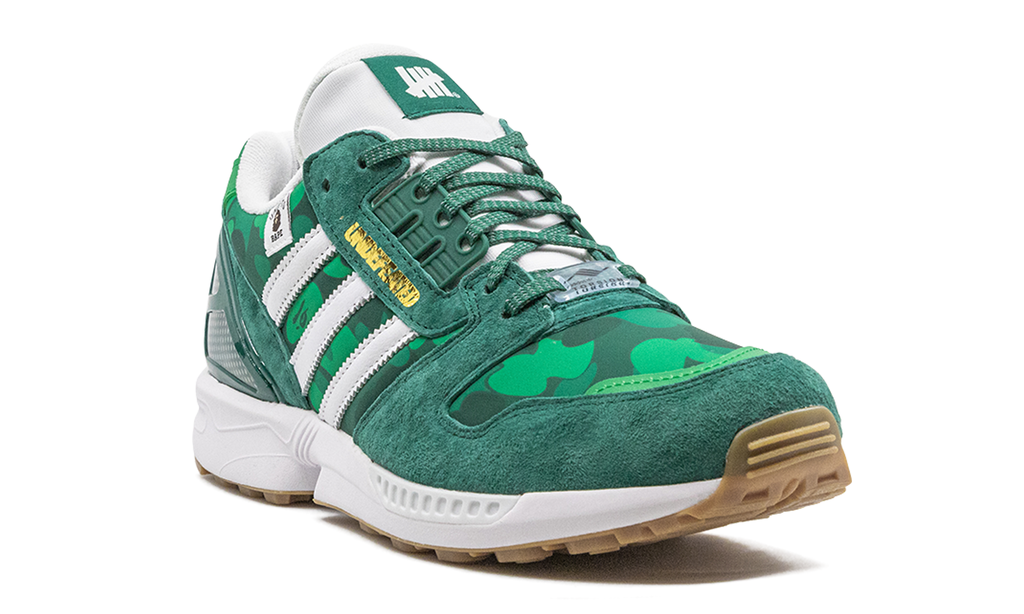 Zx 8000 "Bape x undefeated - green" FY8851