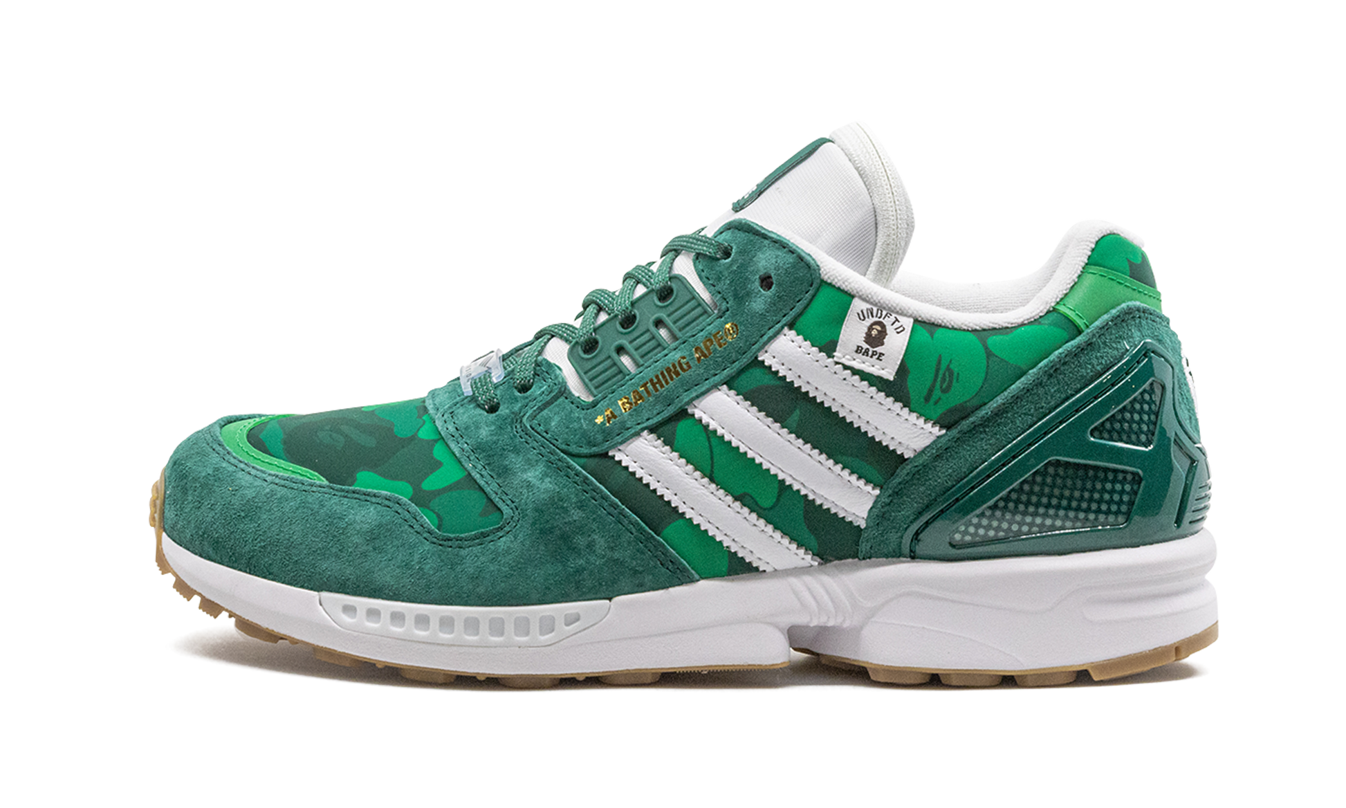 Zx 8000 "Bape x undefeated - green" FY8851