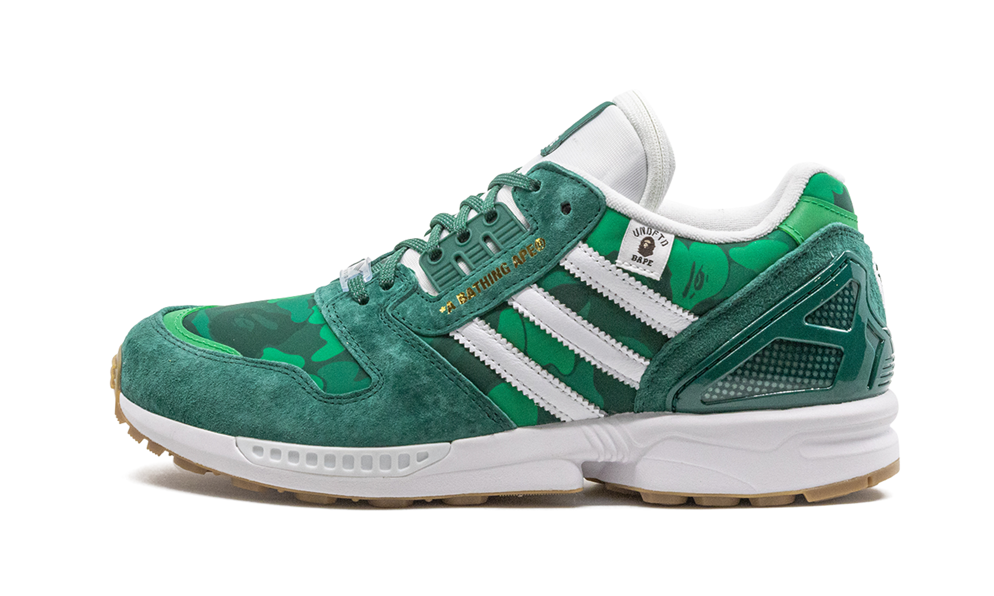 Zx 8000 "Bape x undefeated - green" FY8851