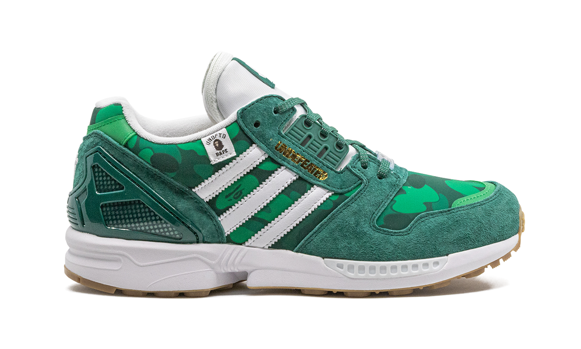 Zx 8000 "Bape x undefeated - green" FY8851
