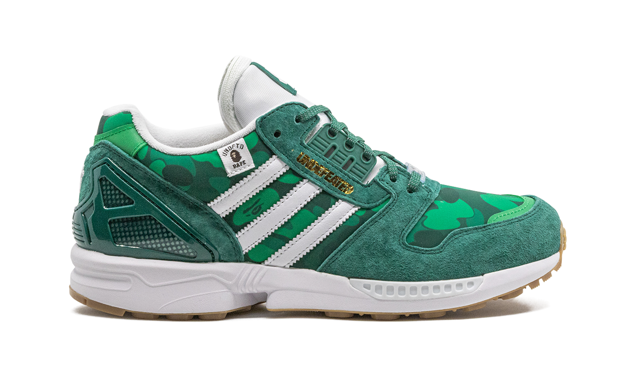 Zx 8000 "Bape x undefeated - green" FY8851