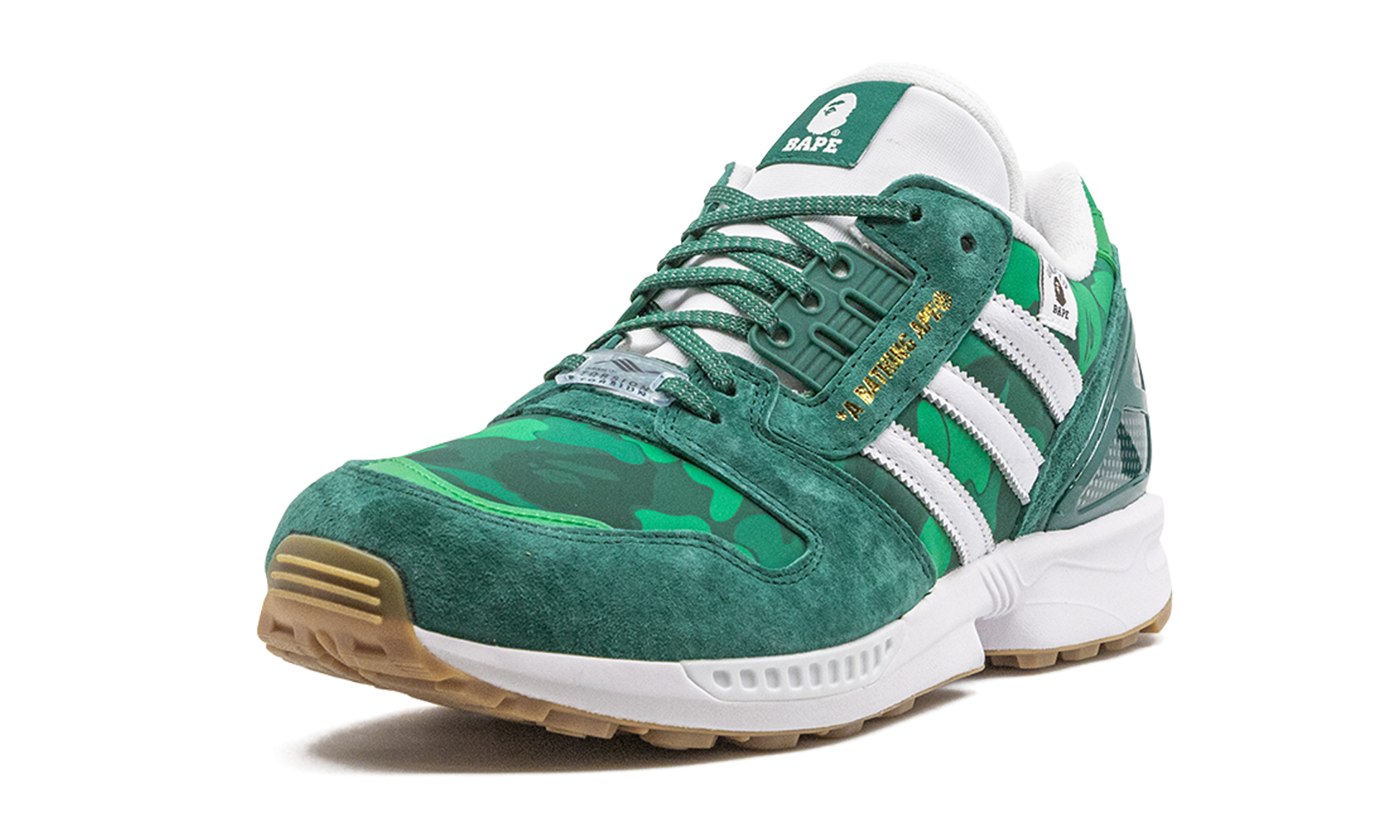 Zx 8000 "Bape x undefeated - green" FY8851