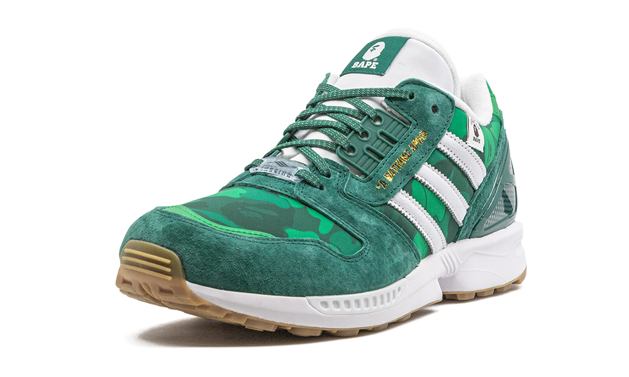 Zx 8000 "Bape x undefeated - green" FY8851